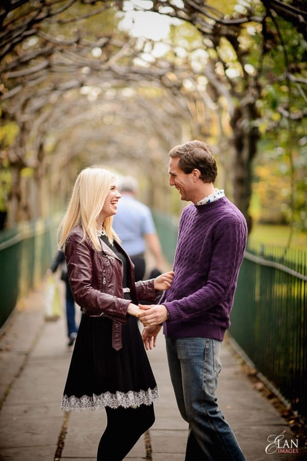 Engagement photo shoot in Clifton, Bristol 6