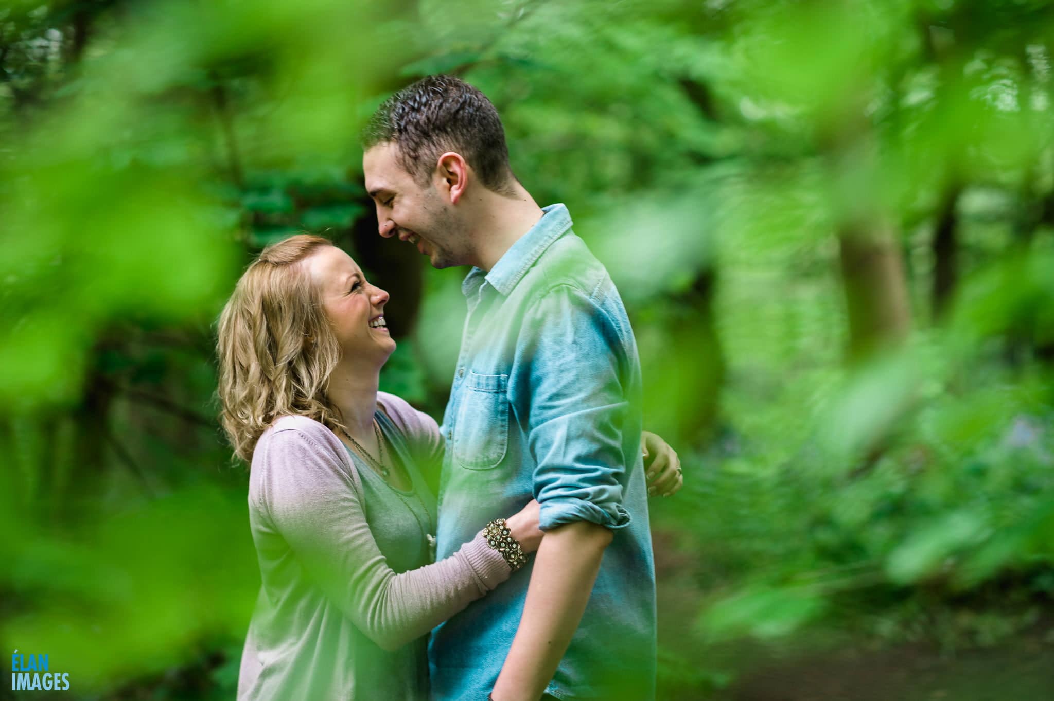Engagement Photo Shoot in the Bluebell Woods near Bristol 11
