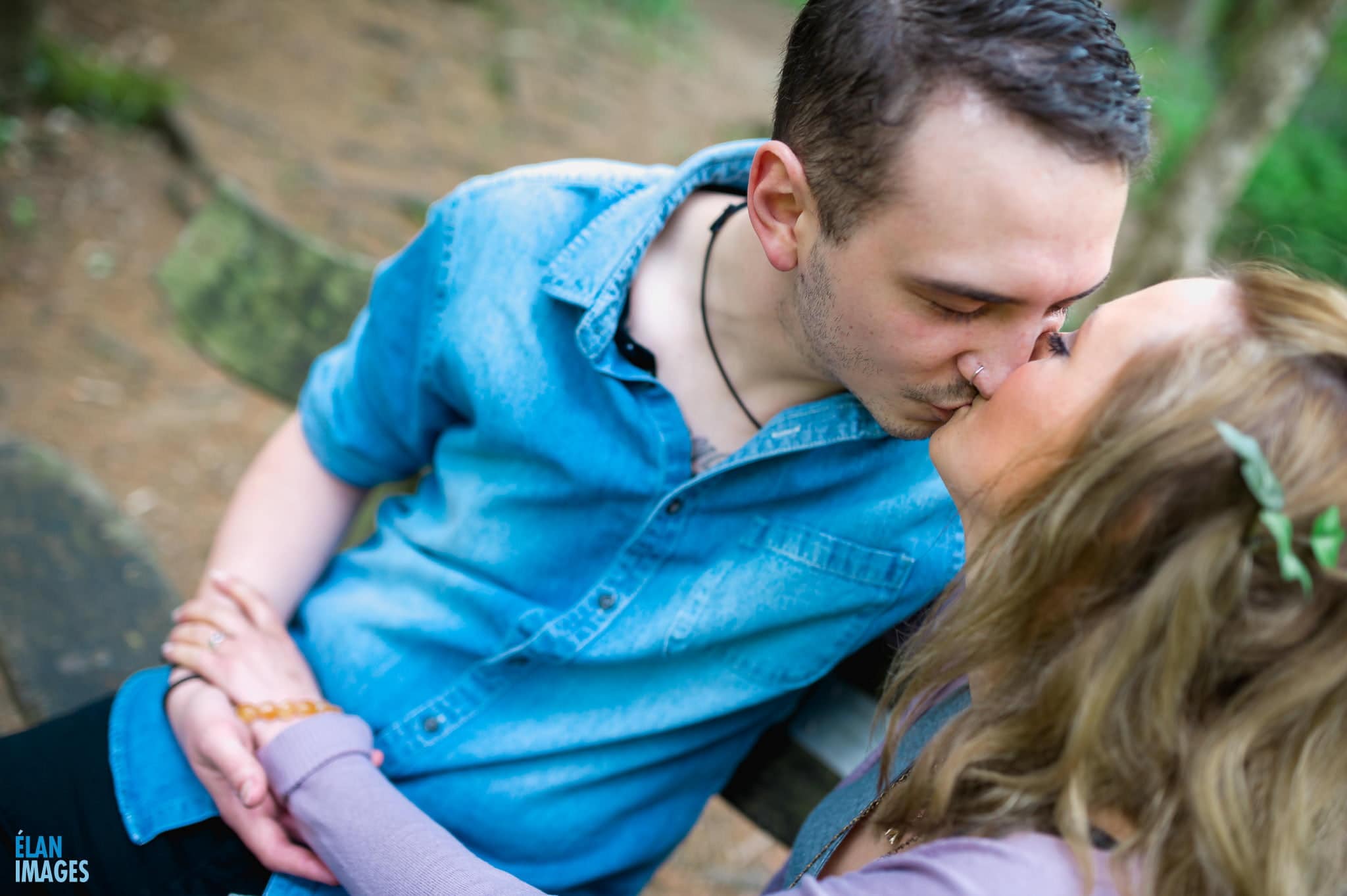 Engagement Photo Shoot in the Bluebell Woods near Bristol 46