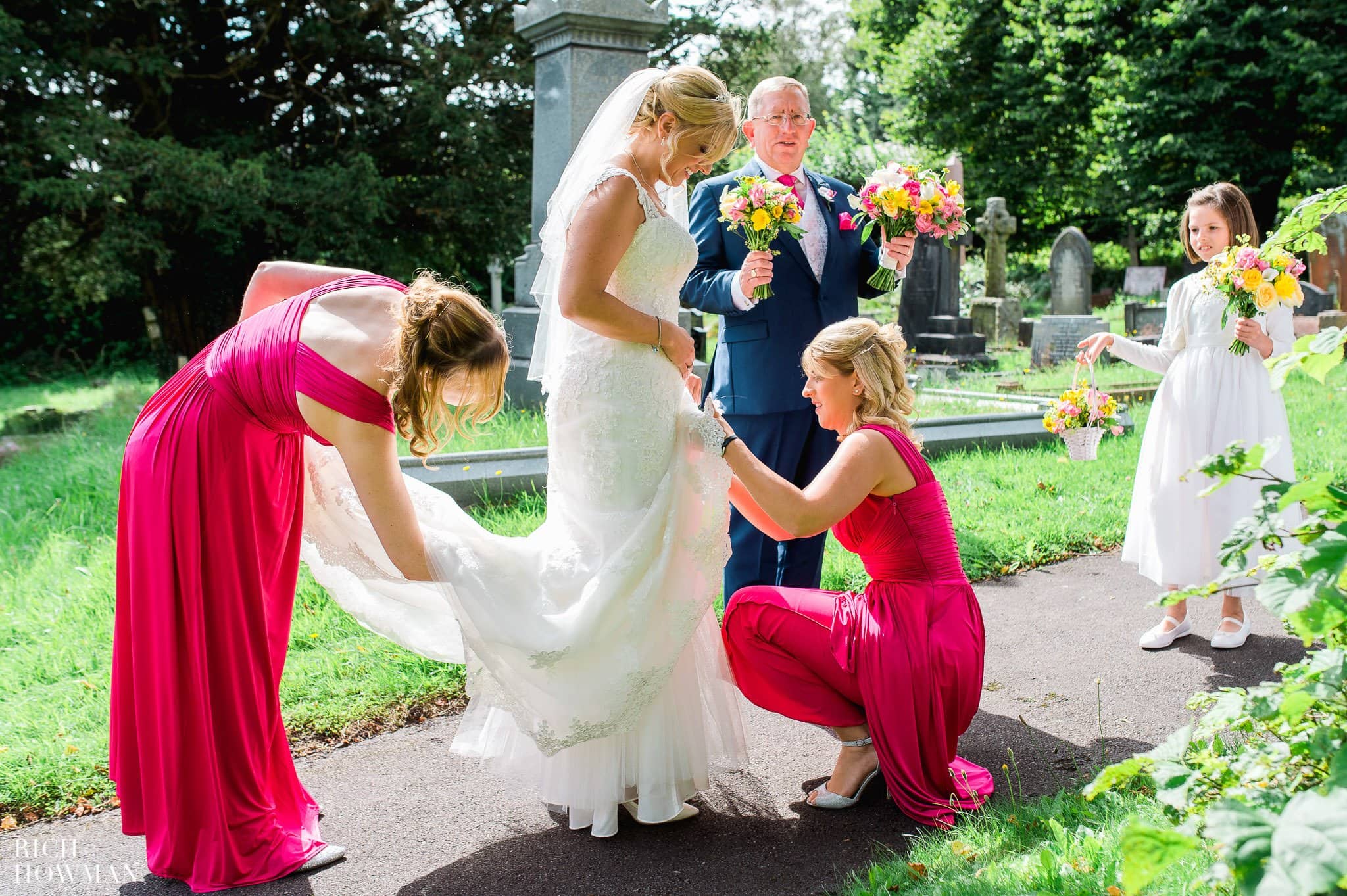 Llanerch Vineyard Wedding Photography by Rich Howman 153