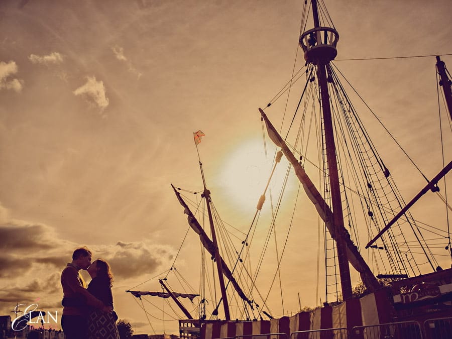 Bristol Harbourside & M-Shed Engagement Photo Shoot 7