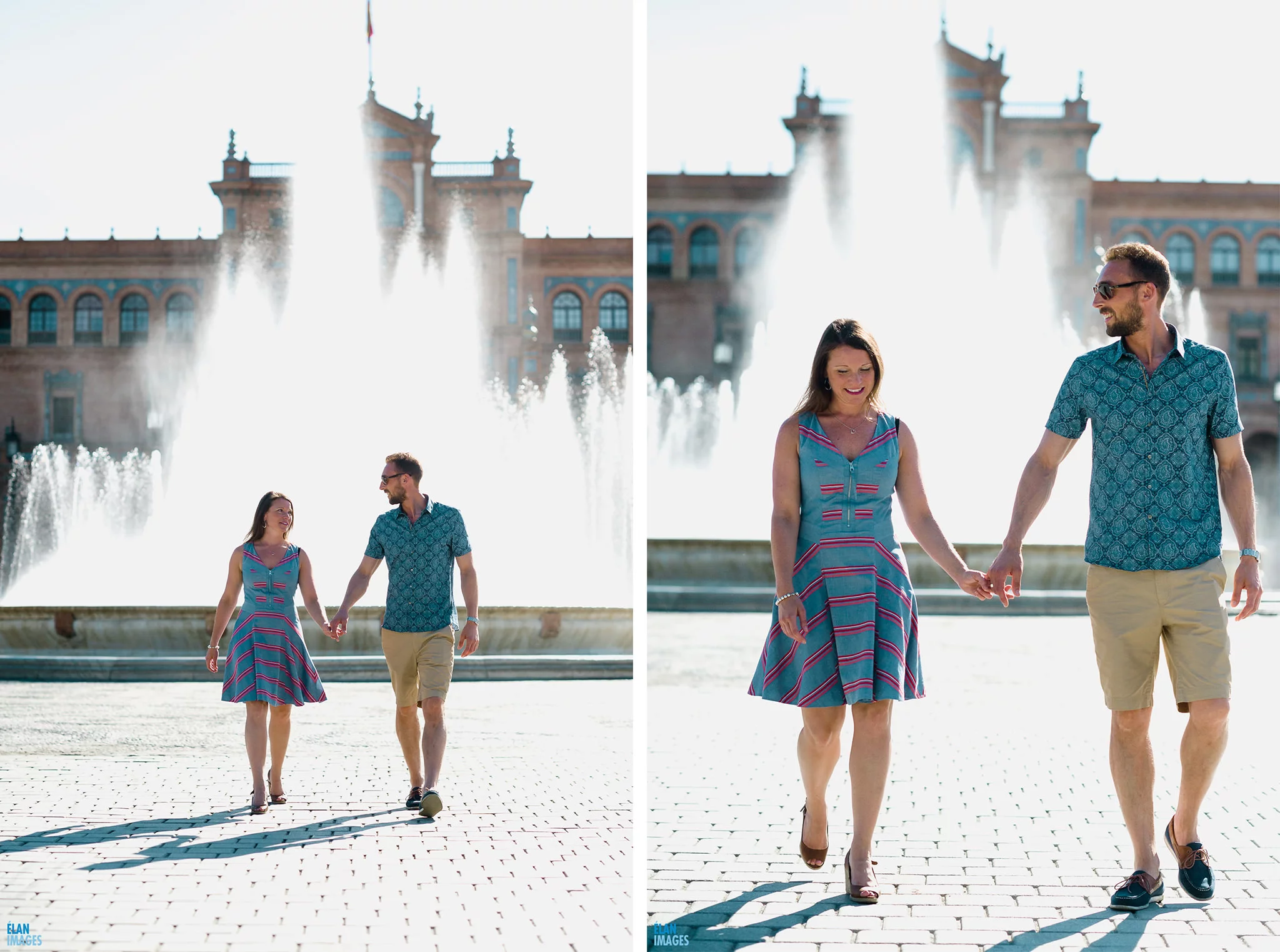 Plaza de España, Seville – Engagement Photo Shoot 2