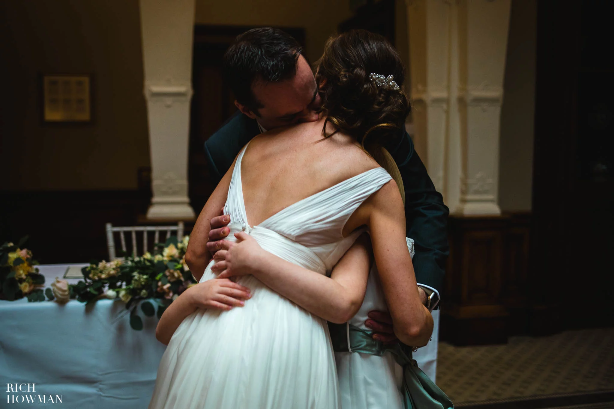 A Snowy Wedding in Somerset at Clevedon Hall 30