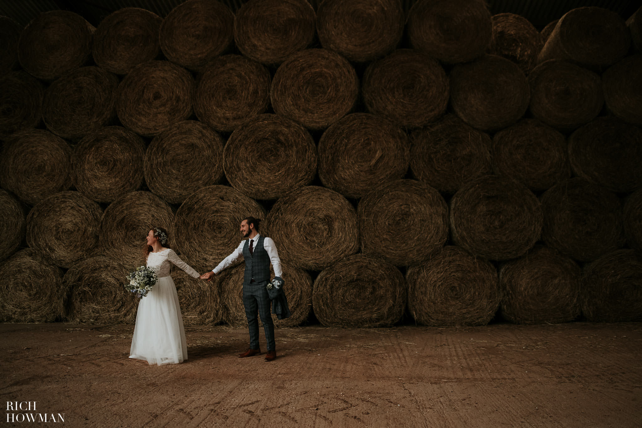 Huntstile Organic Farm Wedding in a Barn