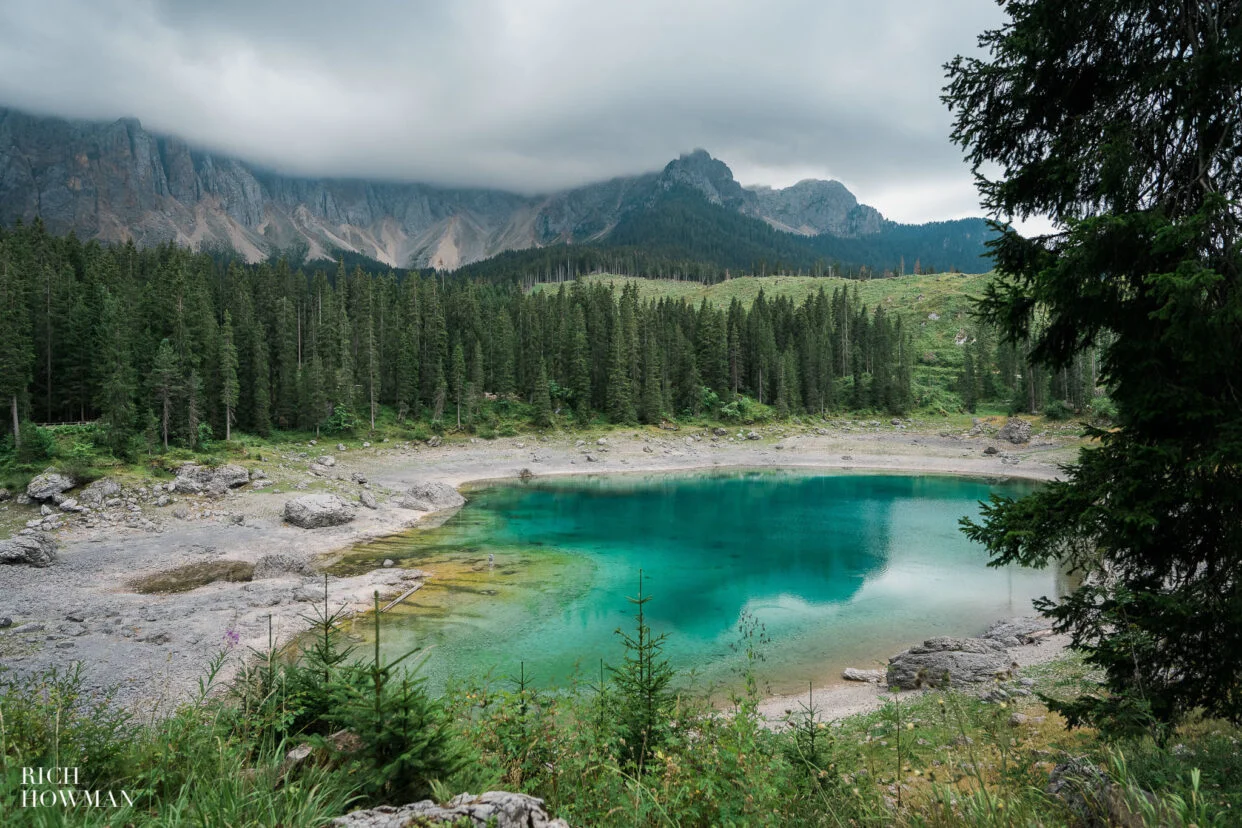 Lago di Carezza Engagment Photographer